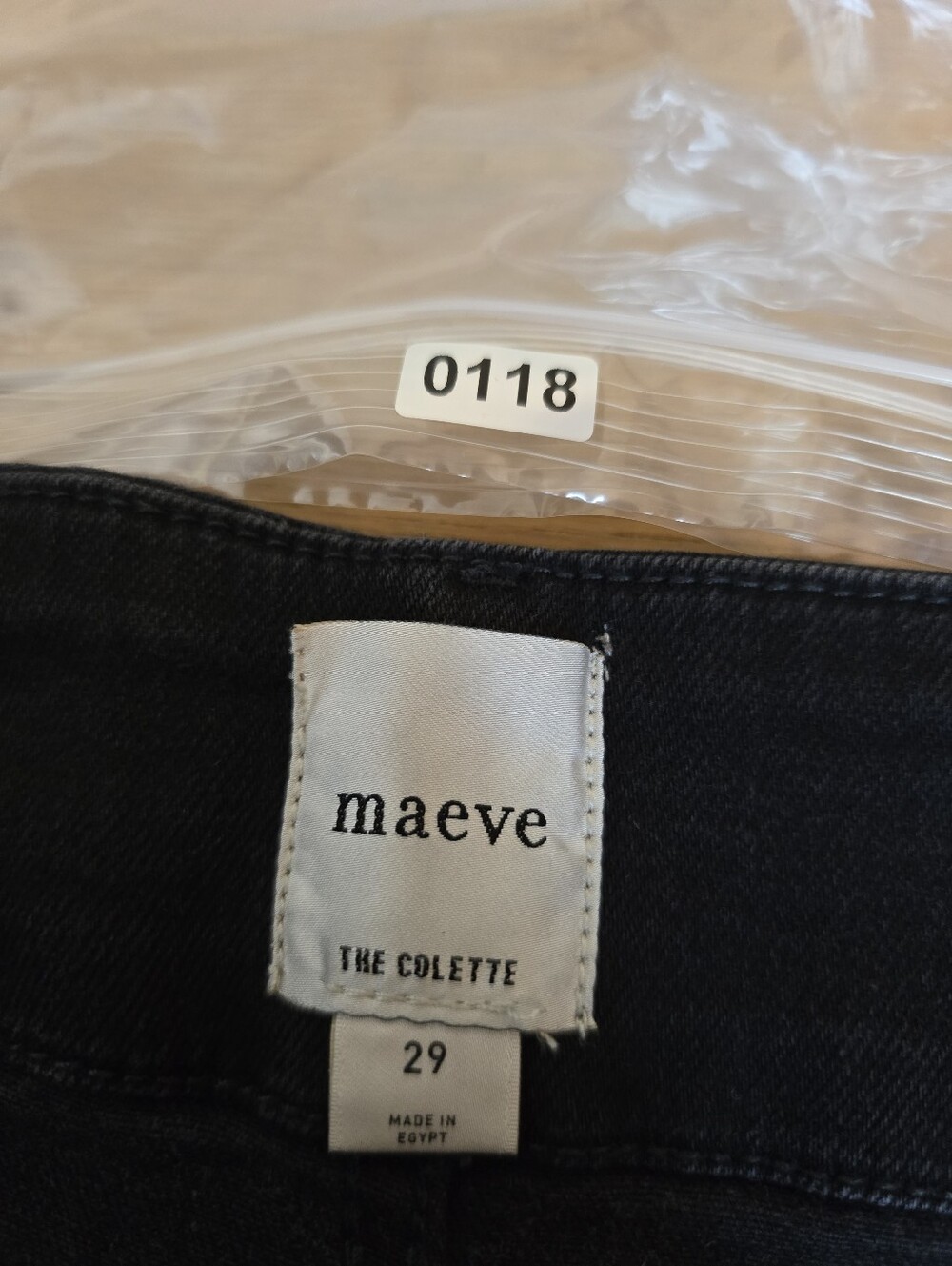 Maeve Colette High-Rise Wide-Leg Denim Cropped Jeans 29 - Picture 5 of 12